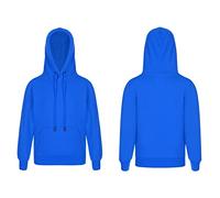 Doomiva Unisex Pullover Hoodies for Boys Girls Drawstring Casual Hooded Top Pull On Clothes Hoody Outdoor Sweatshirt Royal Blue 11-12 Years