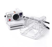 DOOMO MADE Clear Case for Polaroid NOW Series Cameras, high-transparency PC, shatter-resistant and scratch-resistant, Compatible with the 1st, 2nd, and 3rd generations