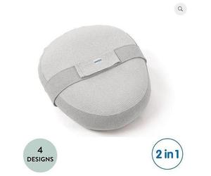 Doomoo Relax Cover Buddy and Softy Conversion Kit Classic Grey Stripe BNIP