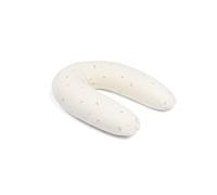 Doomoo Twisty Organic Cotton 2-in-1 Pregnancy Pillow & Maternity Nursing Support Pillow, TOXPROOF & OEKO-TEX® Certified, Cream