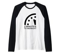 Doomsday Clock Shirt Raglan Baseball Tee
