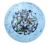 DOOMSDAY DISCS Depth Charge | Disc Golf Putt-and-Approach in Floppy Plastic | Fun for Short Straight Throws (Blue)