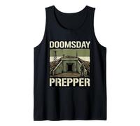 Doomsday Prepper Survivalist Bunker Apocalypse Prep Tank Top