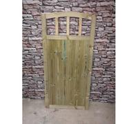 DoomTop Wooden Pressure Treated Garden Gate - 5ft (150cm) x 60cm x 5cm