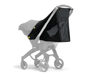 Doona 360° Sun and Insect Protection ONLY for DOONA + and i Baby Car Seat and Stroller - Mosquito Net & Sun Cover with UV Protection (UPF>50) - Insect Net Protection Cover - Breathable Fly/Bug Net
