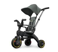 Doona Liki Baby Trike S1 Slate Green Foldable Trike with Parent Handle, Multi-Position Recline, Durable Wheels, UPF 50+ Canopy, Tricycles for 1-3 Year Olds, Perfect for Toddlers (Formerly Forest Grey)