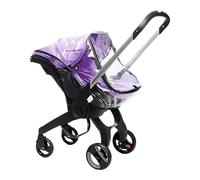 Doona Rain Cover, Rain Cover Pram for Doona Car Seat Stroller, Raincover for Stroller with Easy Access Zipper, Transparent PVC Raincover Accessories, Windproof and Waterproof