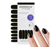 DOONAILS® UV Gel Strips Dark Dream Dark Purple - UV Hardening Nail Foil 20 Strips for 2 Manicures - Last up to 14 Days, Hema-Free & Vegan