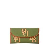 Dooney & Bourke Handbag, Monogram Continental Clutch Wallet, Avocado, One Size