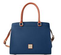 Dooney & Bourke Handbag, Pebble Grain Blair Bag Satchel, Black, One Size