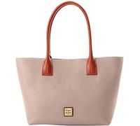 Dooney & Bourke Handbag, Pebble Grain Small Russel | Red, Oyster, One Size