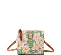Dooney & Bourke Handbag, Plumeria North South Janine Crossbody, Pink Green