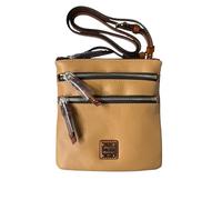Dooney & Bourke Penrose Triple Zip Crossbody, Wheat, S