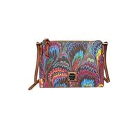 Dooney & Bourke Women's Coated Cotton Plumes Pouchette Crossbody