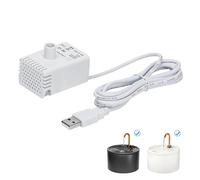 DOOOB Ceramic Cat Fountain Pump Replacement, Quiet Cat Water Pump for DOOOB Ceramic Cat Water Fountain, 0.7W Energy Consumption, Easy to Clean & Maintain