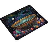Dooqon Mouse Pad 230x180x3mm, Mouse Mat universe dream Gaming Mouse pad Improved Precision and Speed,Rubber Dase for Stable Grip on Smooth Surfaces,Stitched Edges, XL Mousepad Gifts for Women S0-952