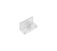 Door 1X2X1 Wall Panel Corner 50 Pieces GDS-2027 Compatible with Lego Toys Bulk Classics Moc Color:Clear Transparent 40