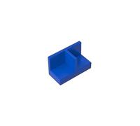 Door 1X2X1 Wall Panel Corner 50PCS Compatible with Lego 93095 GDS-2027 Classic Bulk Toy MOC Color:Blue