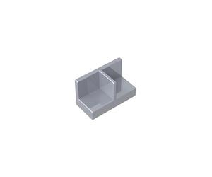 Door 1X2X1 Wall Panel Corner 50PCS Compatible with Lego 93095 GDS-2027 Classic Bulk Toy MOC Color:Flat Silver 315