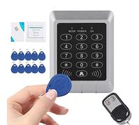 Door Access Control System, Electric Magnetic Door Lock Access Control Card Password Door Home Security System Kit with Access Keypad/180kg Magnetic Lock/Dingdong Doorbell/Remote Control
