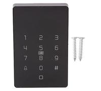 Door Access Control System, RFID Card Password Keypad, Smart Entry Device with Fast Identification Response, Durable ABS Housing for Glass Doors and Iron Doors, Compatible with Mag