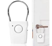 Door Alarm with Window Sensor - 120dB Touch/Vibration Triggered Security Alarm for Home, Travel & Apartment