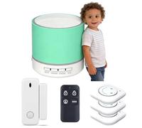 Door Alarms for Kids Safety, Toddler Door Alarm, Low Battery Warning, Even Suitable for Uneven Doors, 14 Chimes, Distinct Chimes for Different Sensors, 3-Level Volume and Mute, 3W Speaker for Clear