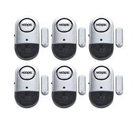 Door Alarms When Opened, 6 Pack Window Alarm for Home Security, 120db Magnetic Burglar Sensors for House, Shop, Office, Garage