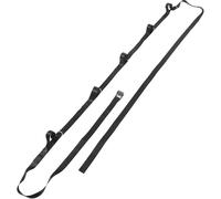 Door Anchor Resistance Band for Waist Fitness Stretching Black | Cloth and Iron Build, Stretchable with Good Elasticity, Strong Endurance, Safe for Yoga Use