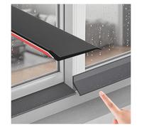 Door and Window Rain Guards, Self-Adhesive Water Deflector Strip for Doors and Windows 4.5 cm 5.5 cm Width Multiple Lengths(5.5cm,1m(3.3ft))