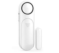 Door and Window Sensor, Wireless Mini Sensor, Magnetic Window Door Burglar Alarm, Entry Sensor for Safety Home Shop Security