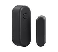 Door And Window Sensors,For Tuya Smart Alarm W/ Free-Notification, APP Control Home Security Alarm System, No Hub Required,For Zigbee,Open Close Detection(Black)