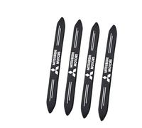 Door anti-collision strips for Mitsubishi Proudia/dignity 1999 2000 2001, car bumper protection strips car accessories,Black