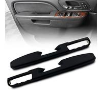 Door Armrest Handle Compatible with Chevy Avalanche/Silverado 1500 2500HD 3500HD/Suburban 1500 2500 Tahoe/ GMC Yukon/Yukon XL/Sierra 2010-2014 OEM:80994 (Driver Side + Passenger Side, Black)