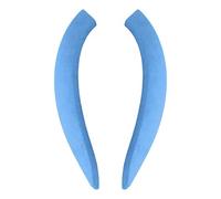 Door Armrest Panel Cover - Suede Handle Trim Fit for BMW 3 Series F30 F31 F34 & 4 Series F32 F36 - Dull Grey Interior Upgrade (Sky Blue)