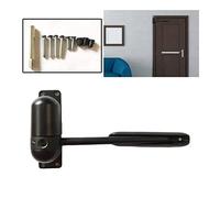 Door Automatic Closer 1 Set Gate Close Hardware Fir Spring Locking Adjustable Heavy Duty for Home Decor Accessories Shielded Closers