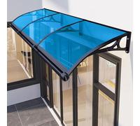 Door Awnings Exterior Rain and Snow Canopy, Polycarbonate Cover Window Awning for Entrance, Aluminum Bracket Sun Shutter, UV Protection
