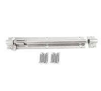 Door Barrel Bolt Slide Straight Lock 152x25mm in Polish Chrome