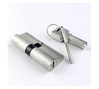 Door Barrel Lock,Euro Cylinder Lock,Lock Cylinder Double Open Lock Door Window 55 60 70 80 90 100 110 120mm Cylinder Living Room Lock Handle Customized Brass Key(Sly 60(30 30))