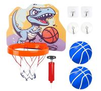 Door Basketball Hoop, Indoor Hoop | Inside Basketball Hoop Kids Light-up Foldable Small Hoop - Adjustable Basketball Hoop Above Door for Bedroom Balcony