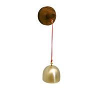 Door Bell Chime - Shopkeepers Bell for Door Opening | Adhesive Unique Vintage Wall Mounted Doorbell | Store Door Entry Chime Wind Chime Doorbell for Porch Garden Backyard (Pure Copper Model 3.9cm)