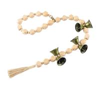 Door Bell for Dogs To Go Potty Wood Beads Trainer Alarm