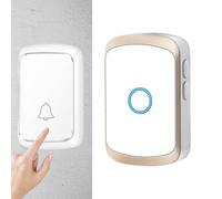 Door Bell Ringer Wireless - Smart Apartment Doorbell | Waterproof Remote Door Chime Kit | Long Range Plug-in Bell | LED Flash Wireless Ring for, Hotels, Garages, Villas, Gardens, Hospitals