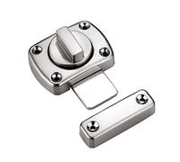 Door Bolt， 1pc Heavy Duty Security Door Latch Lock - Durable Barrel Bolt for Wooden Doors, Cabinets & More(OneColor)