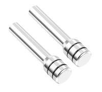 Door Bolt Knob Compatible with Porsche Universal Auto Car Door Lock Pins Truck Interior Knob Pull Bolt Pin Cover Stick Set