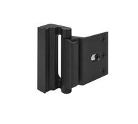 Door Bolts Lock Stops Aluminium Locks 3" Stopper Chain 1/2Pcs(1PC Black)
