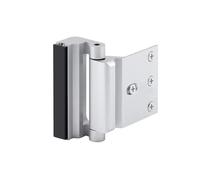 Door Bolts Lock Stops Aluminium Locks 3" Stopper Chain 1/2Pcs(1PC Silver)
