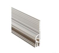 Door Bottom Sealing Strip for Air and Noise Prevention, TPE Material with Triple Layer Windproof and Soundproof Design and Acrylic, Suitable for Various Doors, 100cm (Small)