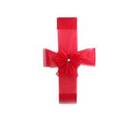 Door Bow | Red Diamante | 45cm | pack of 1