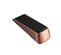 Door Bumpers,Door Stop Stoppers-Security household door stop door anti-collision top door door stop door card door windshield door stop door wedge(Color:Grey) (Color : Brass) ( Color : Rose Gold )